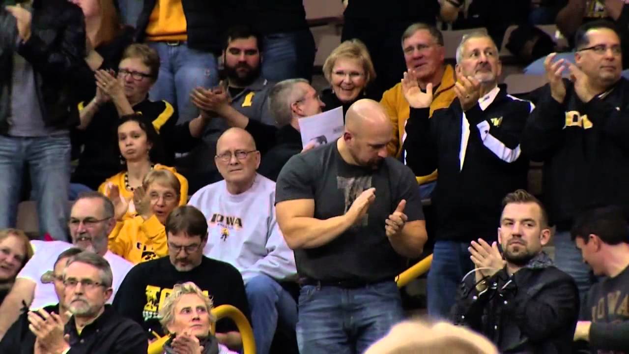 Hawkeyes Win B1G Dual Title - YouTube