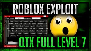 Unpatched New Roblox Hackexploit Qtx Level 7 -
