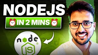 What is Node.js in 2 Minutes | Why It Dominates Backend Development in 2025 🚀