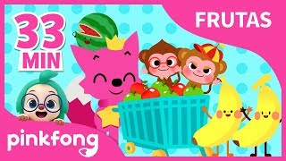 Mejores Canciones de Frutas | Sandía y más frutas | +Recopilación | Pinkfong Canciones Infantiles