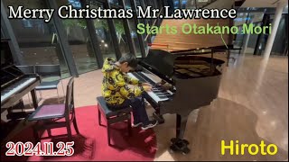 Merry Christmas Mr.Lawrence street piano