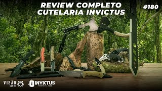 TUDO SOBRE LÂMINAS! CUTELARIA @InvictusTactical // REVIEW 180 / CANIVETES, FACAS E MACHADOS