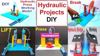 hydraulic projects working models science exhibition - diy | DIY pandit