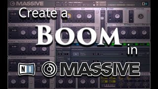 How to Create a Boom in Native Instruments: Massive