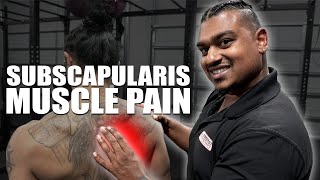 Subscapularis Muscle Pain