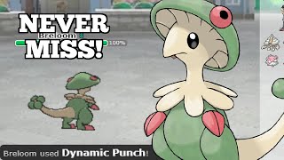 No Guard Dynamic Punch Breloom is ACTUALLY LEGIT in Almost Any Ability