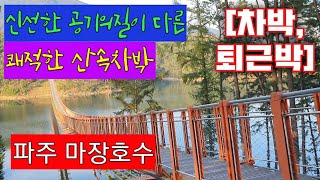 [차박, 퇴근박] 신선한공기의 질이다른 차박지, 파주마장호수, 쾌적한 산속차박