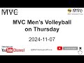 MVC Men's Volleyball on Thursday 2024-11-07