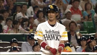 【プロ野球パ】ホークス野球に死角なし!!明石がスキをつく好走塁！ 2015/08/06 H-F