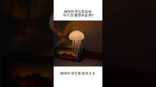 신비로운 해파리 무드등 자기전 물멍템 추천