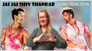 Jai Jai Shivshankar - Music Video REACTION | War | Hrithik Roshan, Tiger Shroff |