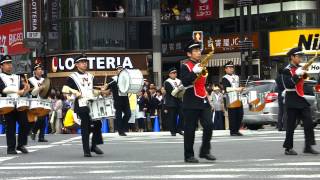 日本大学豊山高等学校吹奏楽部　GINZA WILLOW FESTIVAL 2014 銀座柳まつり