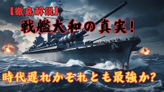 大和型戦艦は本当に時代遅れだったのか？最新研究が明かす真実！