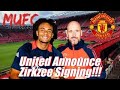 Man United Announce Joshua Zirkzee!!