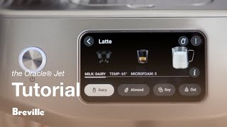 the Oracle® Jet | Achieve silky microfoam with Auto MilQ technology | Breville AU