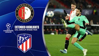 Feyenoord vs. Atlético Madrid: Extended Highlights | UCL Group Stage MD 5 | CBS Sports Golazo