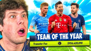 Signing FULL Team of the Year In FIFA 22 Career Mode!