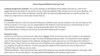 Introduction to Psychology (PSY 1001) Syllabus: START HERE