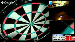 webcamdarts.com [Equalizer] Ross The Boss (5) vs (1) John The Nugget