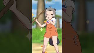 けものフレンズ3　おそろい服アメリカビーバー　勝利ポーズ