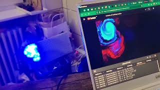 micropython-animatrix on gpio/raspi with 2d panel ws2812 output and easing fx on rgb channels