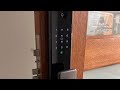 NDL416B Digital Door Lock Installation Perth. Smart Door Lock Install WIFI