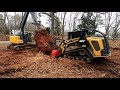 grinding a monster stump