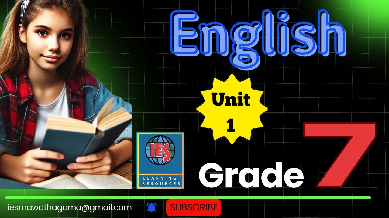 Grade 7 Unit 1 Youtube