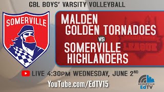 SHS Boys' Volleyball vs Malden 6/2/21