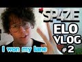 ♥ Sp4zie Vlogs - ELO Vlog #2 - I won my lane