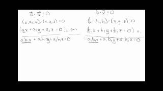 Cross Product Derivation