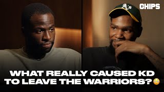 Draymond Green Asks Kevin Durant Why He Really Left The Warriors | "Chips"