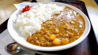 老舗うどん店が作る懐かしきカレーライス  与作うどん