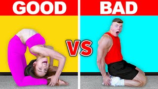 GOOD vs BAD: FLEXIBILITY CHALLENGE