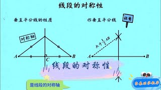 8a041线段的对称性 #初中数学  #数学思维  #数学基础知识