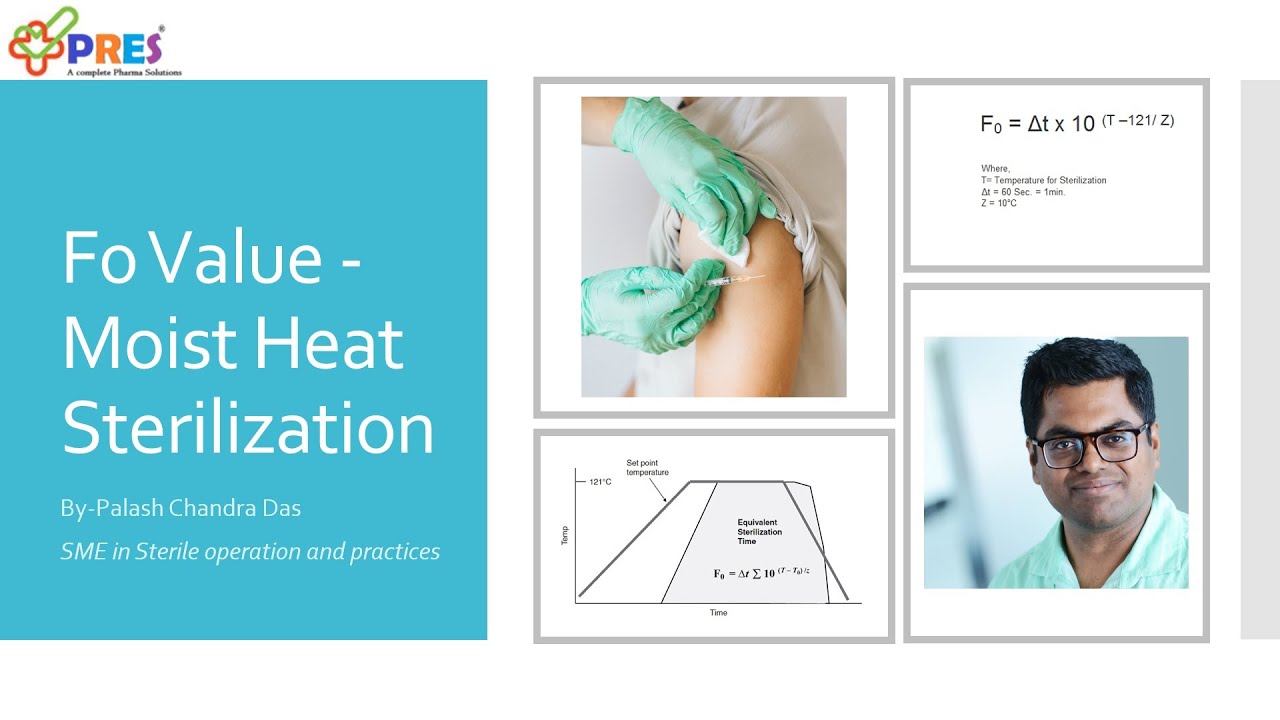 F0 Value Of Moist Heat Sterilization Youtube