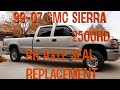 99-07 GMC Sierra 2500HD Duramax RH axle seal replacement    HD 1080p