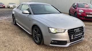 CALDER MOTOR COMPANY - 2015 AUDI A5 2.0 TDI S line Coupe 2dr Diesel Manual Euro 5 (s/s) (170 ps)