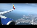 engine roar u0026 stunning san diego takeoff ~ southwest airlines ~ boeing 737 8h4 ~ san