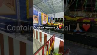 Visiting our god ❤️🙏🏼 part 2 #ourcaptain #captain #captainvijayakanth #shorts #trending