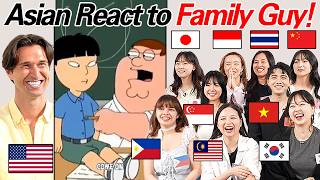 9 Asians React To FAMILY GUY ABOUT Asia!