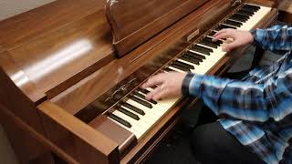 Baldwin Acrosonic French Walnut Spinet piano