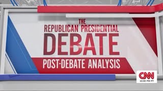 CNN’s Post Analysis Intro/Opening of the First 2024 Republican Presidential Debate