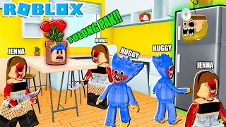 JENNA HACKER DAN HUGGY WUGGY JADI PENAJAGA PETAK UMPET BARANG ROBLOX!!!!