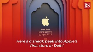 Here’s a sneak peek into Apple’s first store in Delhi | Apple Delhi | Apple Store