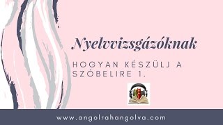 Hogyan készülj a szóbelire?