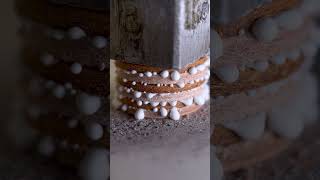 Leather Goods | Handmade Leather Bead | Leather Craft ASMR #asmr #diy #leathercraft