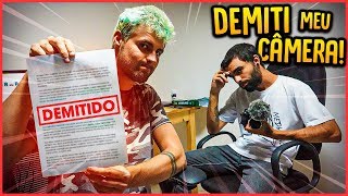 DEMITI MEU CÂMERA E ELE QUASE CHOROU!! - TROLLANDO MEU CÂMERA [ REZENDE EVIL ]