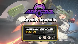 M2 Corin Team vs. Marionette - 3★ Clear Deadly Assault | Zenless Zone Zero (ZZZ) 1.4