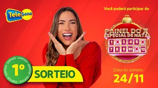 1º SORTEIO | TELE SENA de NATAL 2024 (24/11/2024)